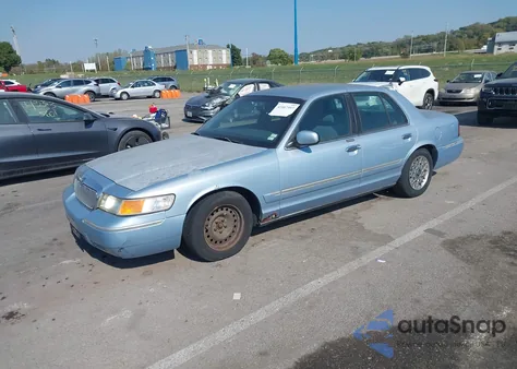 2000 Mercury Grand Marquis Gs from USA, damaged, VIN 2MEFM74W7YX631796